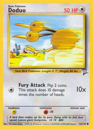 Doduo (72) [Base Set 2] - Deck Out Gaming