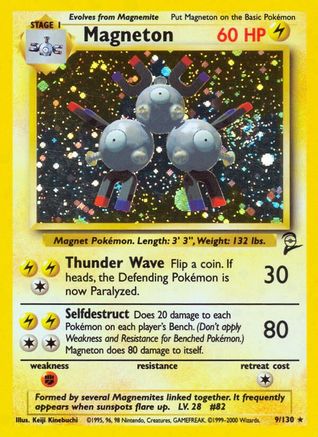 Magneton (9) [Base Set 2] Holofoil - Deck Out Gaming