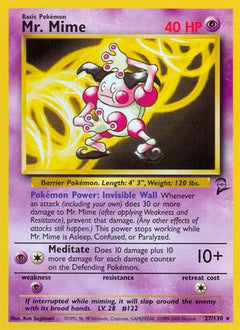 Mr. Mime (27) [Base Set 2] - Deck Out Gaming