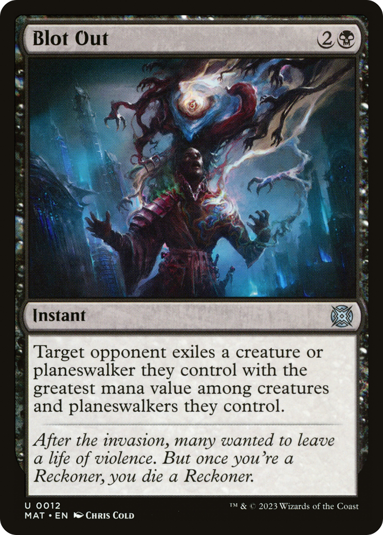 Blot Out (12) [March of the Machine: The Aftermath] - Deck Out Gaming