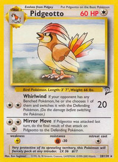 Pidgeotto (28) [Base Set 2] - Deck Out Gaming