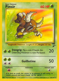 Pinsir (29) [Base Set 2] - Deck Out Gaming