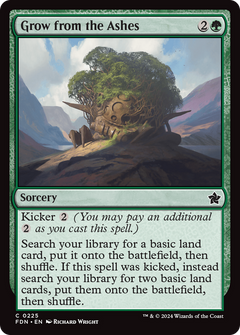 Grow from the Ashes (225) [Foundations] - Deck Out Gaming