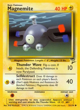 Magnemite (79) [Base Set 2] - Deck Out Gaming