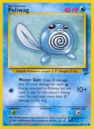 Poliwag (88) [Base Set 2] - Deck Out Gaming