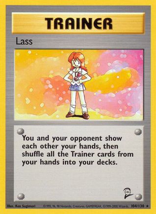 Lass (104) [Base Set 2] - Deck Out Gaming