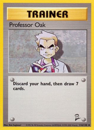 Professor Oak (116) [Base Set 2] - Deck Out Gaming