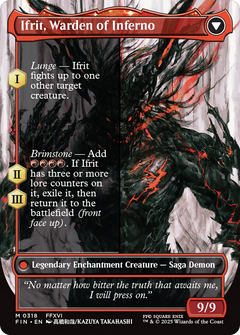 Clive, Ifrit's Dominant // Ifrit, Warden of Inferno (318) [FINAL FANTASY] - Deck Out Gaming
