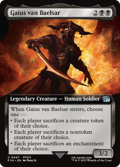 Gaius van Baelsar (447) [FINAL FANTASY] foil - Deck Out Gaming