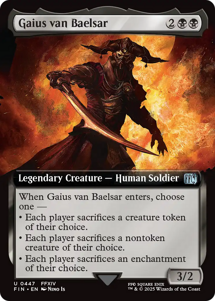 Gaius van Baelsar (447) [FINAL FANTASY] foil - Deck Out Gaming