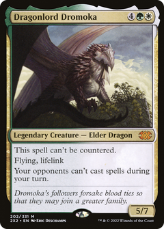 Dragonlord Dromoka (202) [Double Masters 2022] foil - Deck Out Gaming
