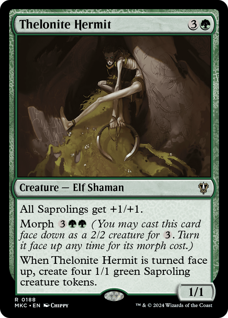 Thelonite Hermit (188) [Murders at Karlov Manor Commander] - Deck Out Gaming