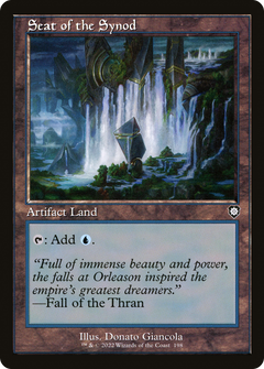 Seat of the Synod (Retro Frame) (198) [The Brothers' War Commander] - Deck Out Gaming