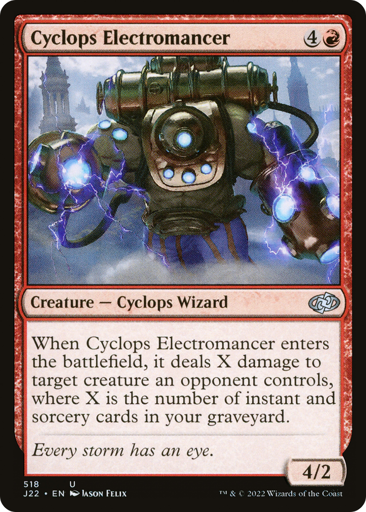Cyclops Electromancer (518) [Jumpstart 2022] - Deck Out Gaming