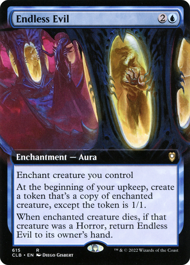 Endless Evil (Extended Art) (615) [Commander Legends: Battle for Baldur's Gate] - Deck Out Gaming
