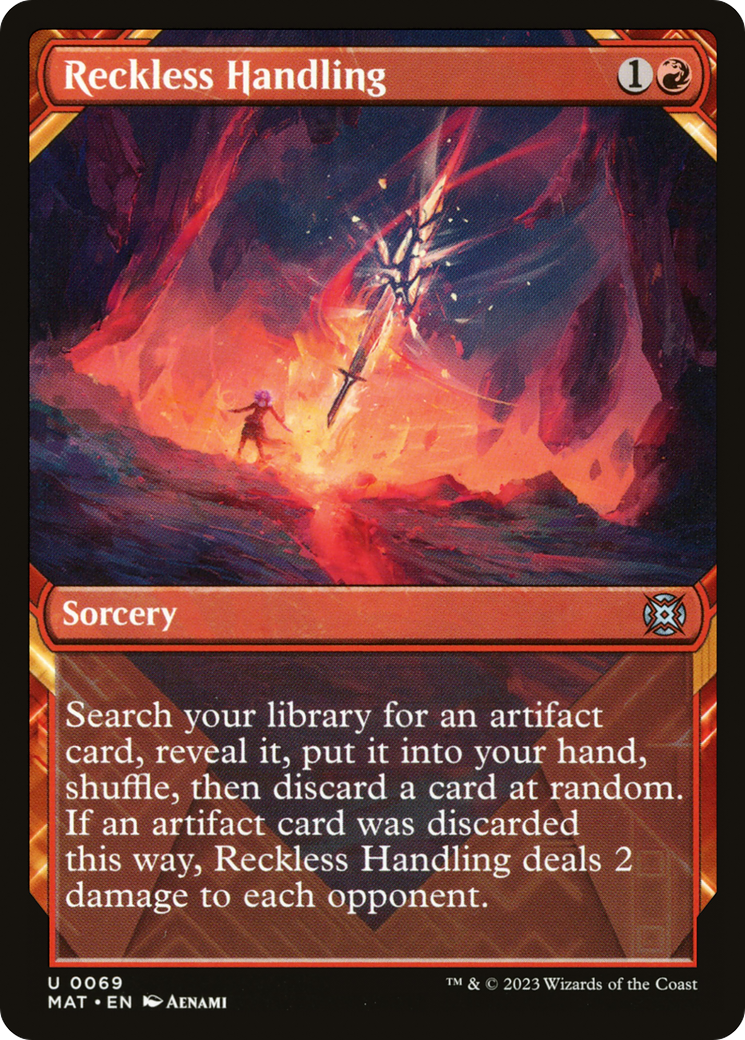 Reckless Handling (Showcase) (69) [March of the Machine: The Aftermath] foil - Deck Out Gaming