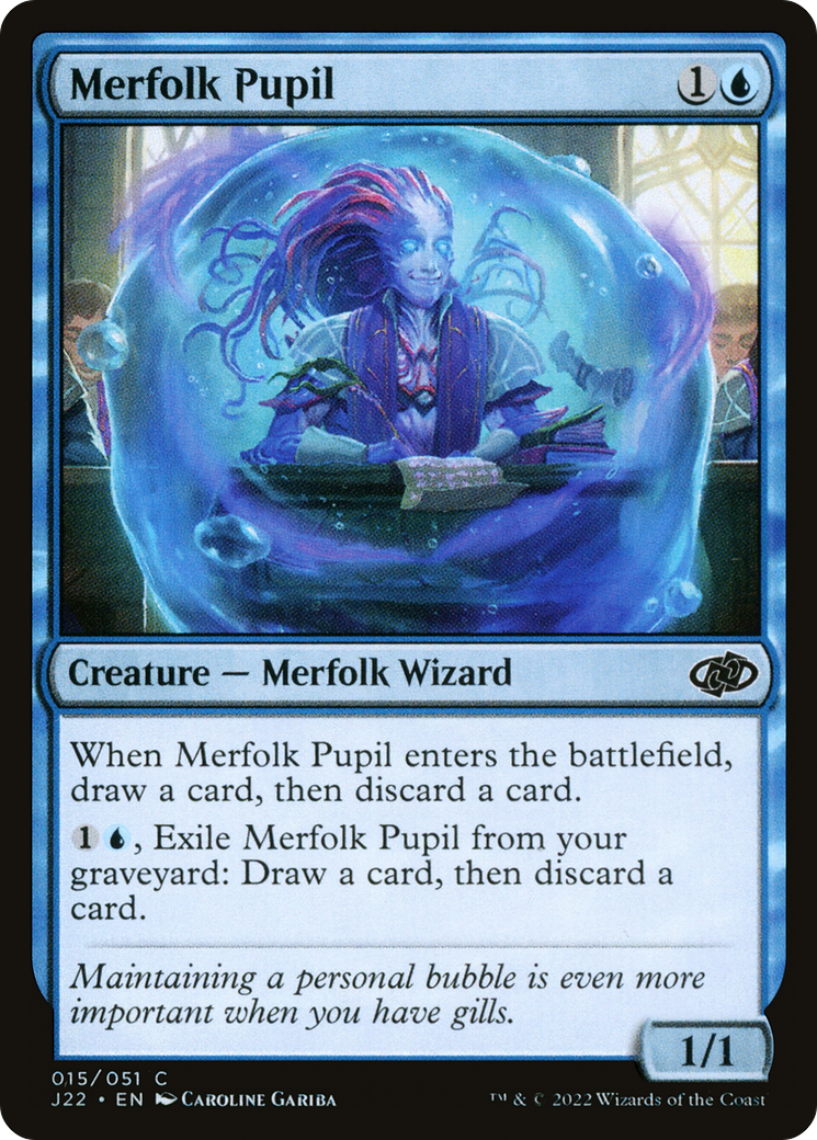Merfolk Pupil (15) [Jumpstart 2022] - Deck Out Gaming