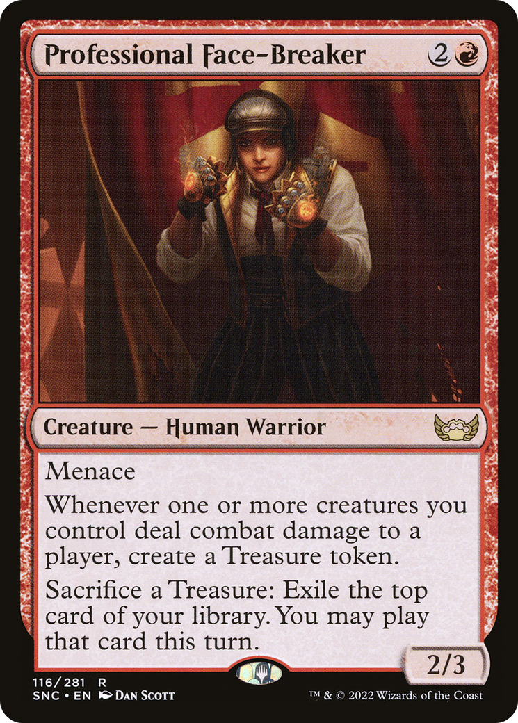Professional Face-Breaker (116) [Streets of New Capenna] - Deck Out Gaming