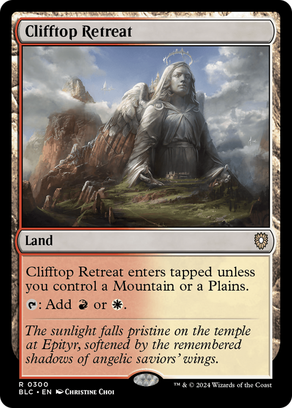 Clifftop Retreat (300) [Bloomburrow Commander] - Deck Out Gaming