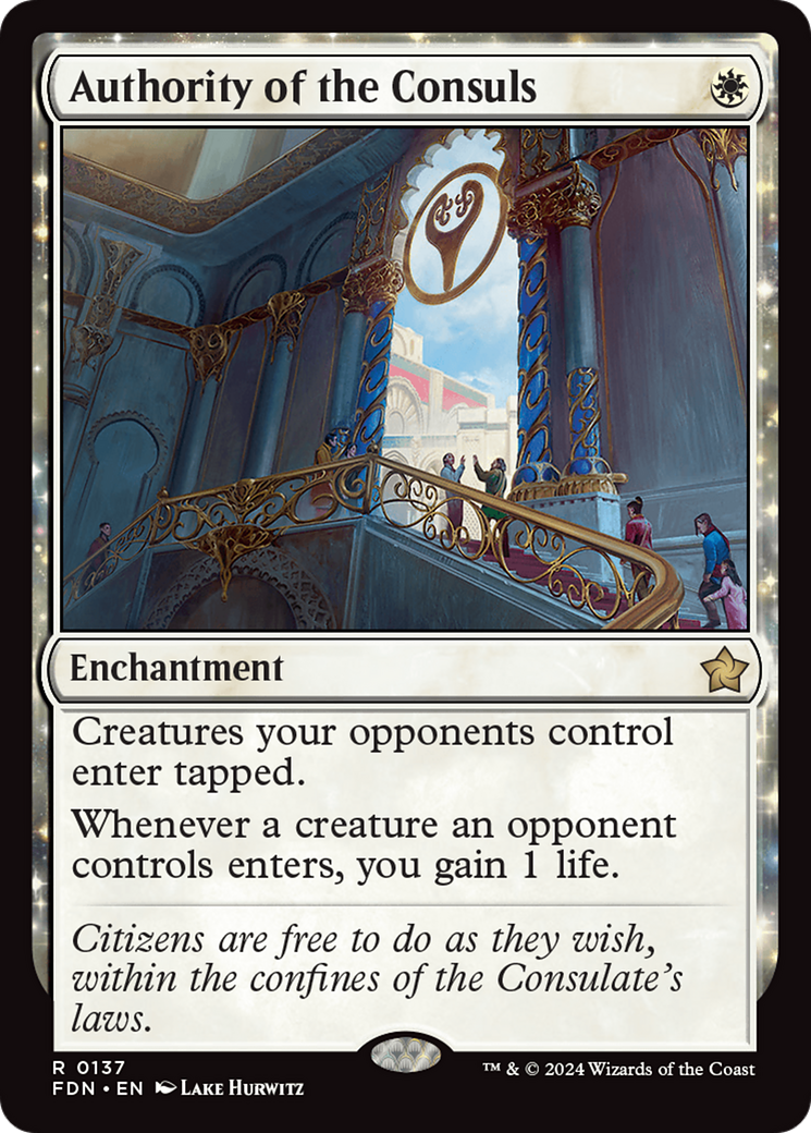 Authority of the Consuls (137) [Foundations] - Deck Out Gaming