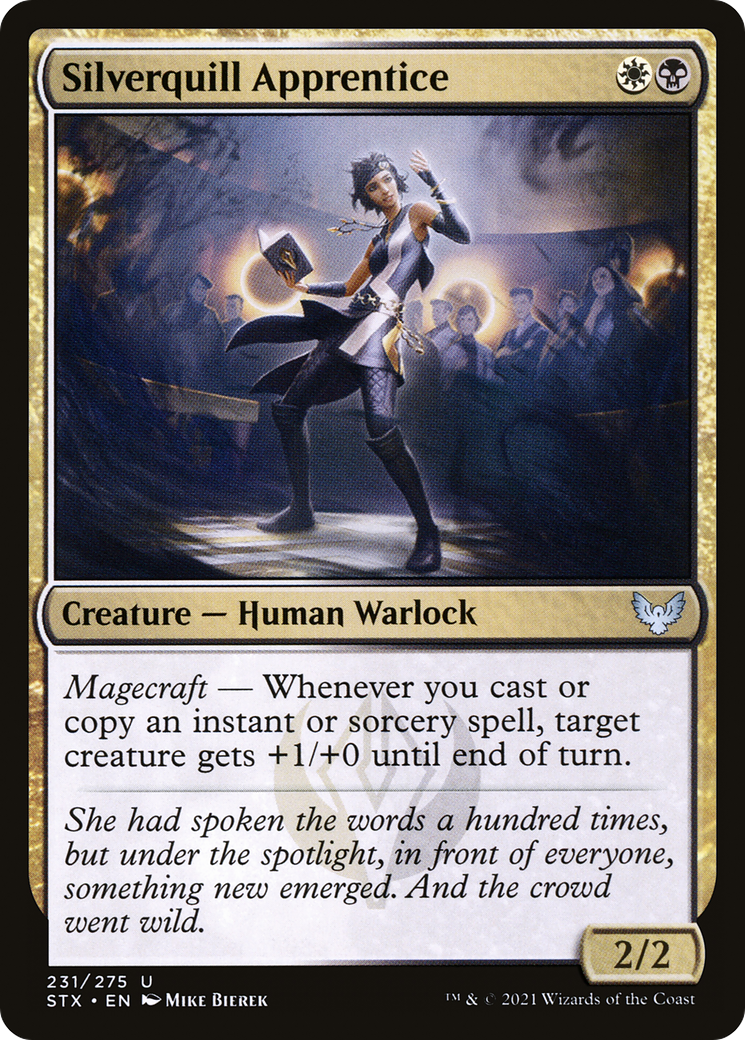 Silverquill Apprentice (231) [Strixhaven: School of Mages] foil - Deck Out Gaming