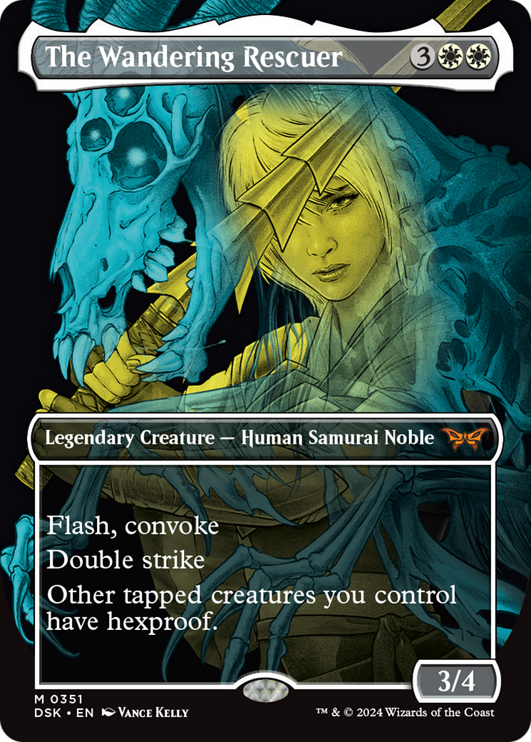 The Wandering Rescuer (Showcase) (351) [Duskmourn: House of Horror] - Deck Out Gaming