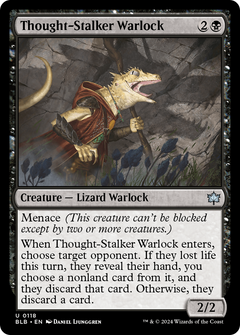 Thought-Stalker Warlock (118) [Bloomburrow] - Deck Out Gaming
