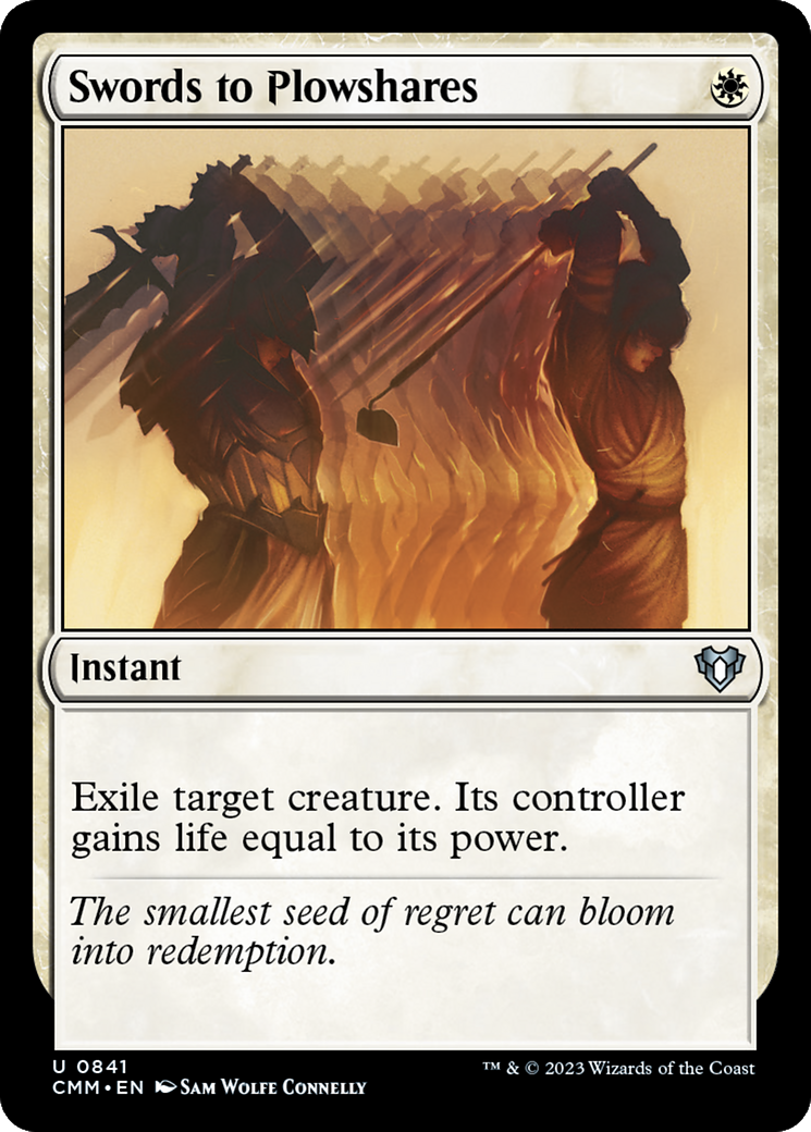 Swords to Plowshares (841) [Commander Masters] - Deck Out Gaming