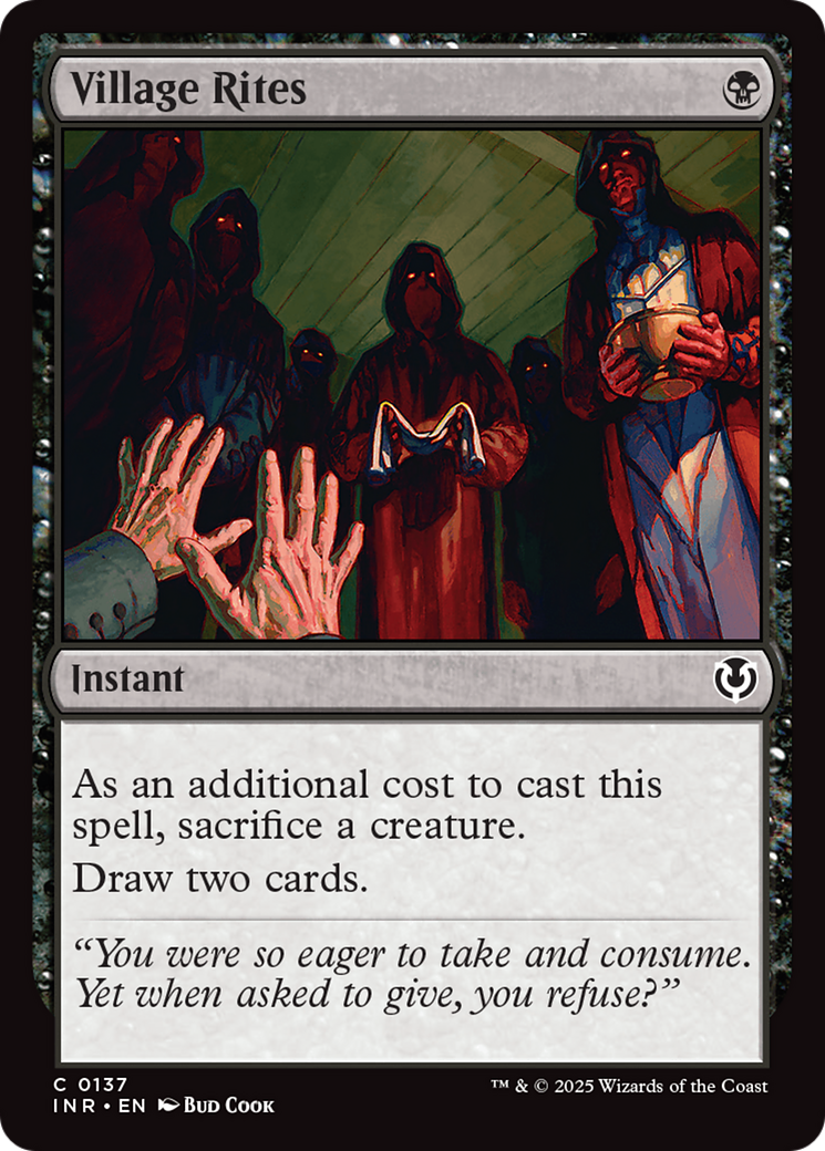 Village Rites (137) [Innistrad Remastered] - Deck Out Gaming