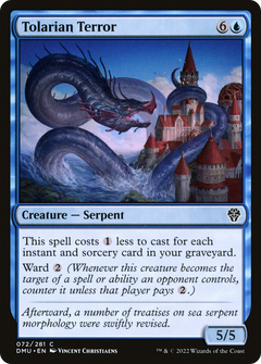 Tolarian Terror (72) [Dominaria United] foil - Deck Out Gaming