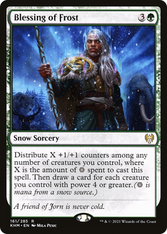 Blessing of Frost (161) [Kaldheim] foil - Deck Out Gaming
