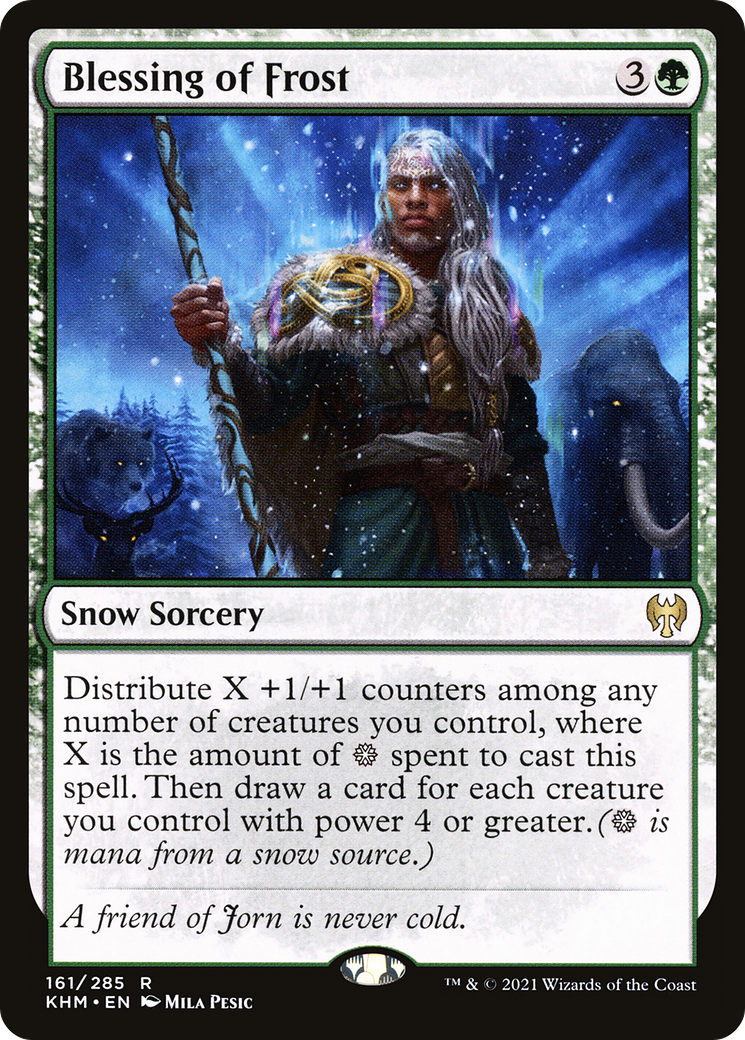 Blessing of Frost (161) [Kaldheim] foil - Deck Out Gaming