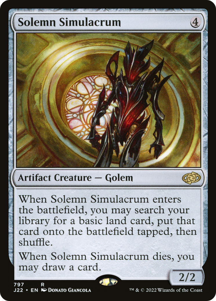 Solemn Simulacrum (797) [Jumpstart 2022] - Deck Out Gaming