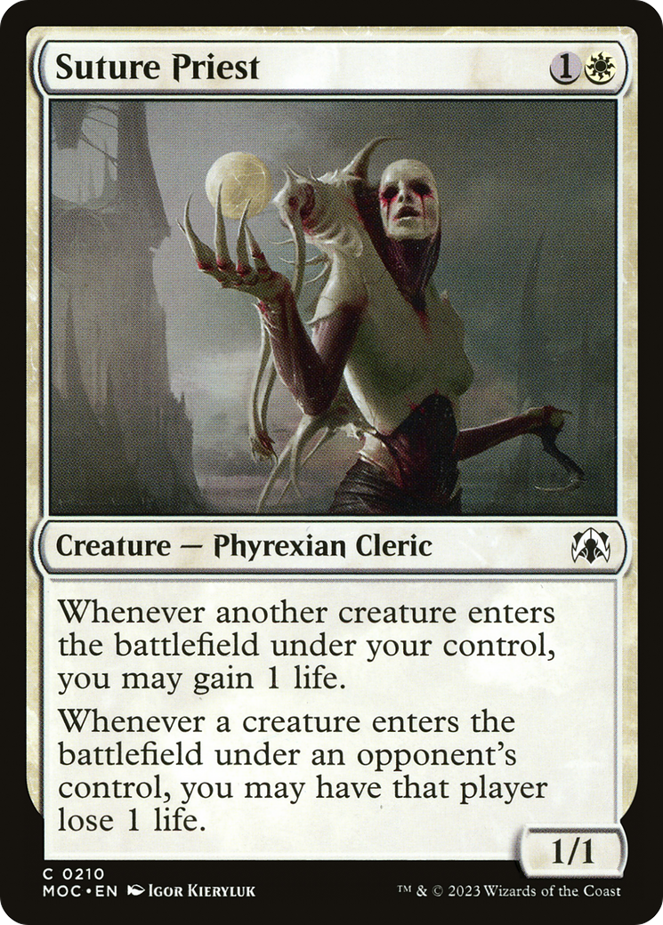 Suture Priest (210) [March of the Machine Commander] - Deck Out Gaming