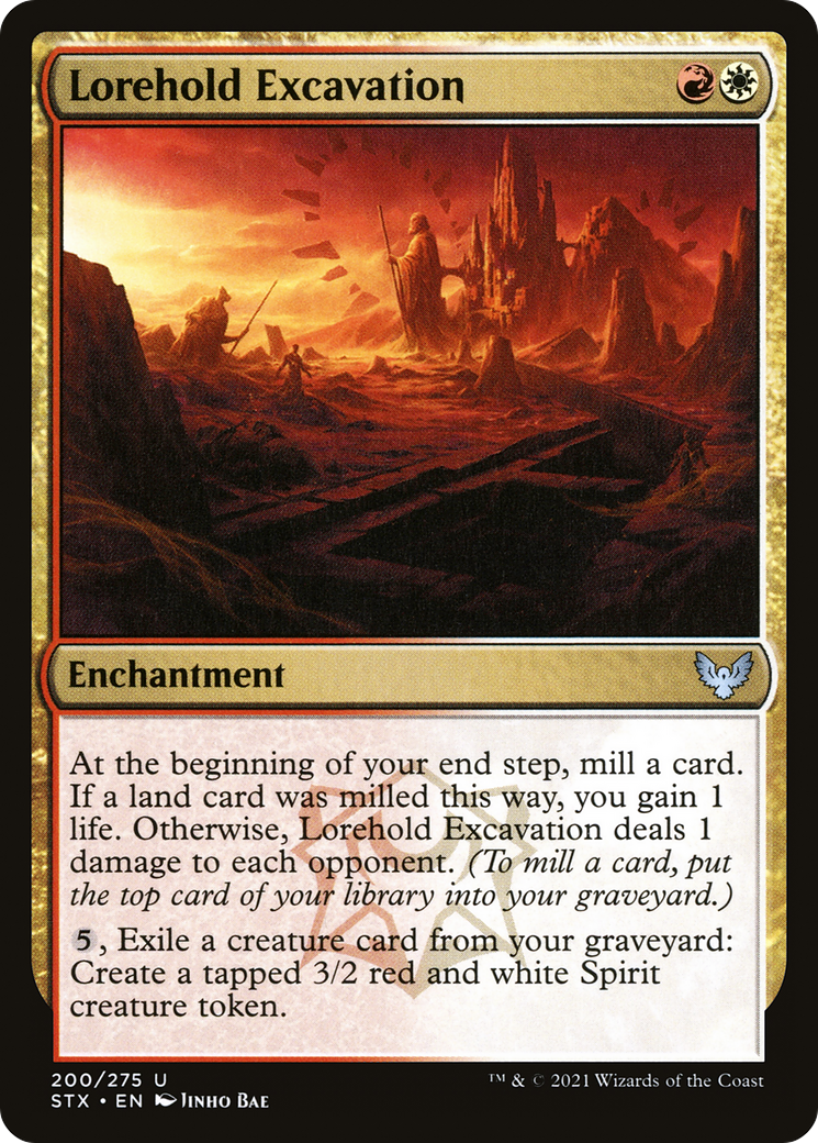 Lorehold Excavation (200) [Strixhaven: School of Mages] - Deck Out Gaming