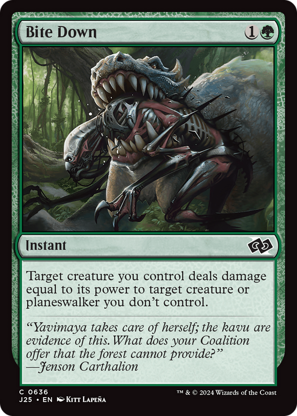 Bite Down (636) [Foundations Jumpstart] - Deck Out Gaming