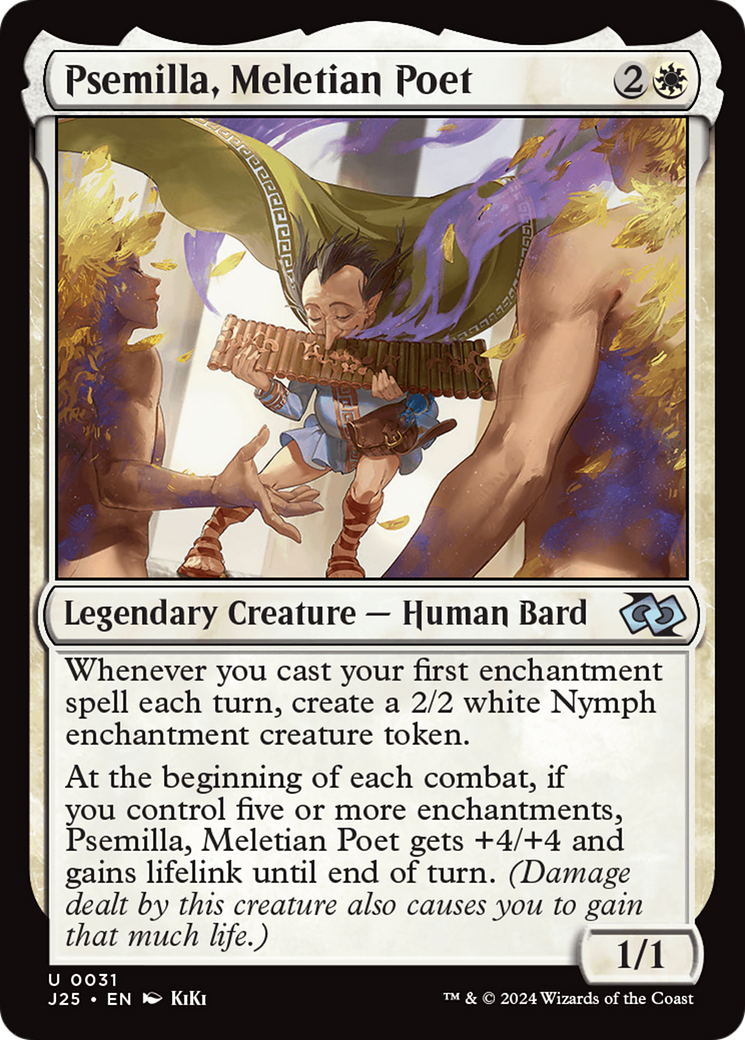 Psemilla, Meletian Poet (Anime) (31) [Foundations Jumpstart] - Deck Out Gaming