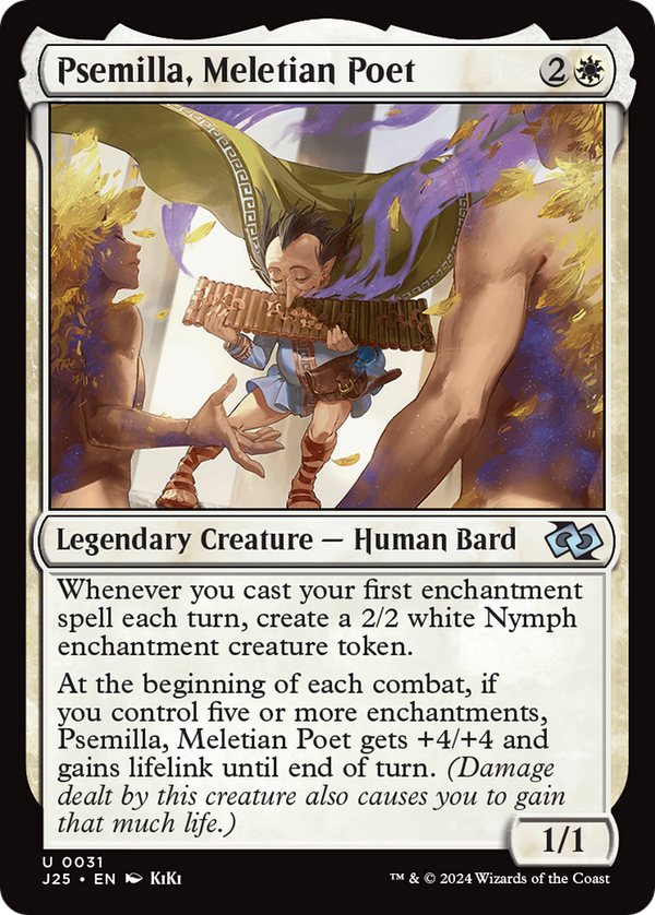 Psemilla, Meletian Poet (Anime) (31) [Foundations Jumpstart] - Deck Out Gaming
