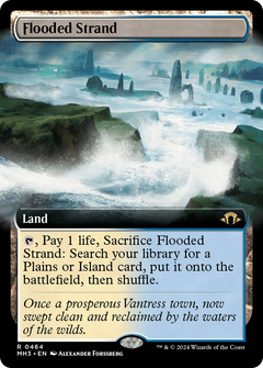 Flooded Strand (Extended Art) (464) [Modern Horizons 3] - Deck Out Gaming