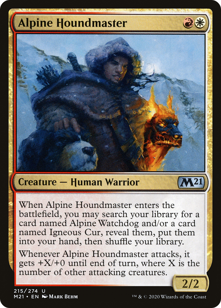 Alpine Houndmaster (215) [Core Set 2021] - Deck Out Gaming