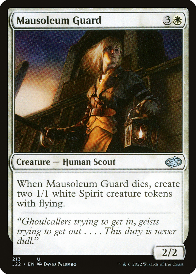 Mausoleum Guard (213) [Jumpstart 2022] - Deck Out Gaming