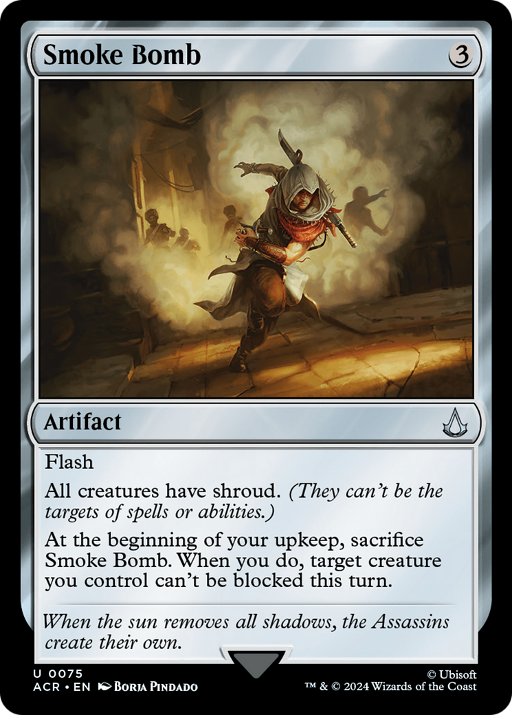 Smoke Bomb (75) [Assassin's Creed] foil - Deck Out Gaming