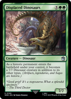 Displaced Dinosaurs (100) [Doctor Who] - Deck Out Gaming