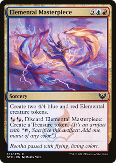 Elemental Masterpiece (182) [Strixhaven: School of Mages] - Deck Out Gaming