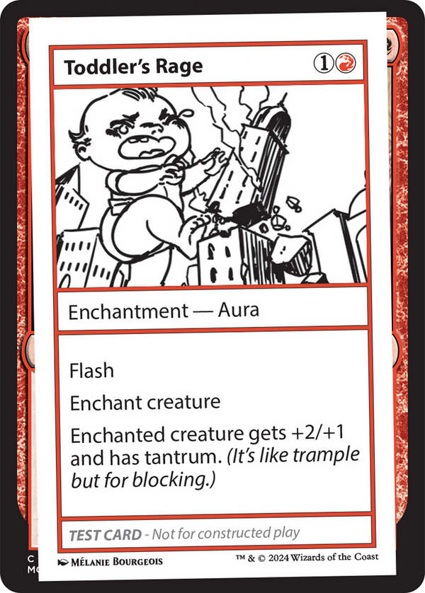 Toddler's Rage () [Mystery Booster 2] - Deck Out Gaming