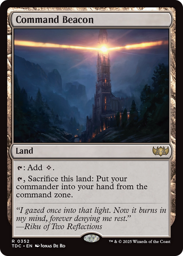 Command Beacon (352) [Commander: Tarkir: Dragonstorm] - Deck Out Gaming