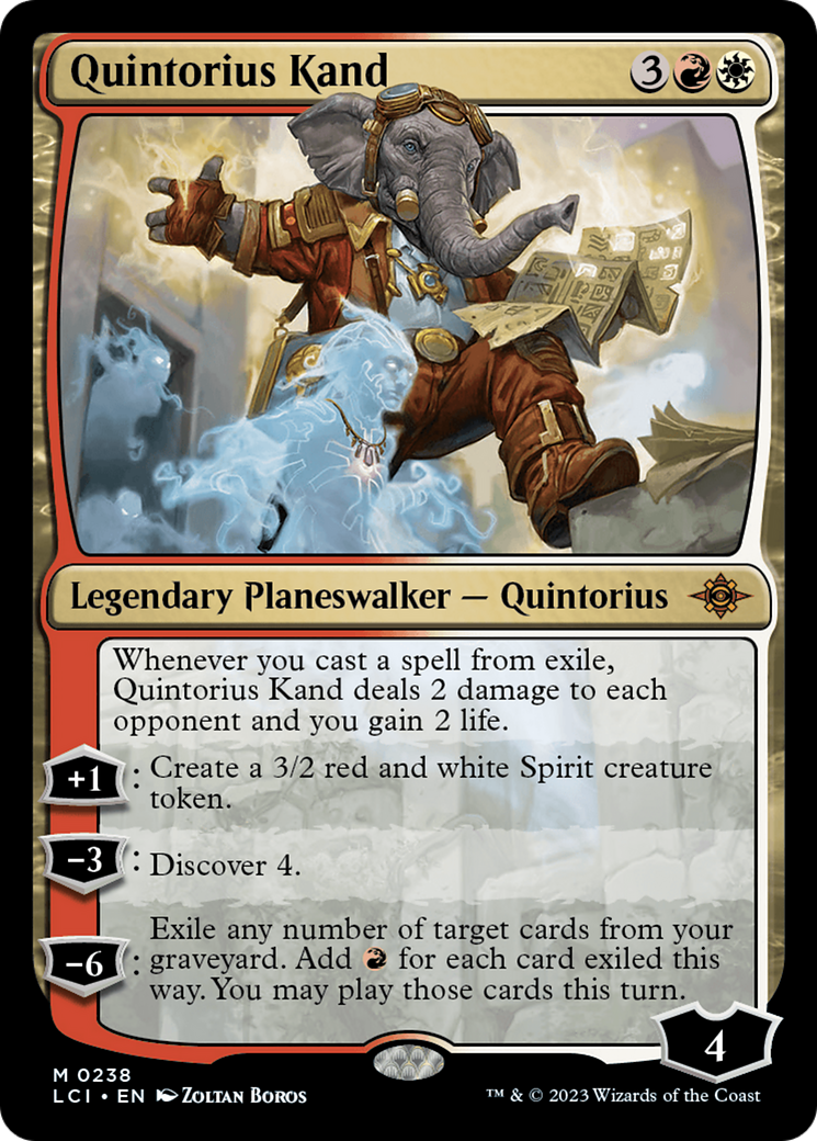 Quintorius Kand (238) [The Lost Caverns of Ixalan] foil - Deck Out Gaming