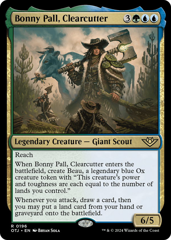 Bonny Pall, Clearcutter (196) [Outlaws of Thunder Junction] foil - Deck Out Gaming