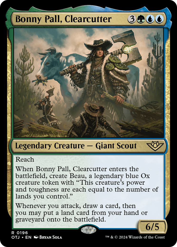 Bonny Pall, Clearcutter (196) [Outlaws of Thunder Junction] foil - Deck Out Gaming