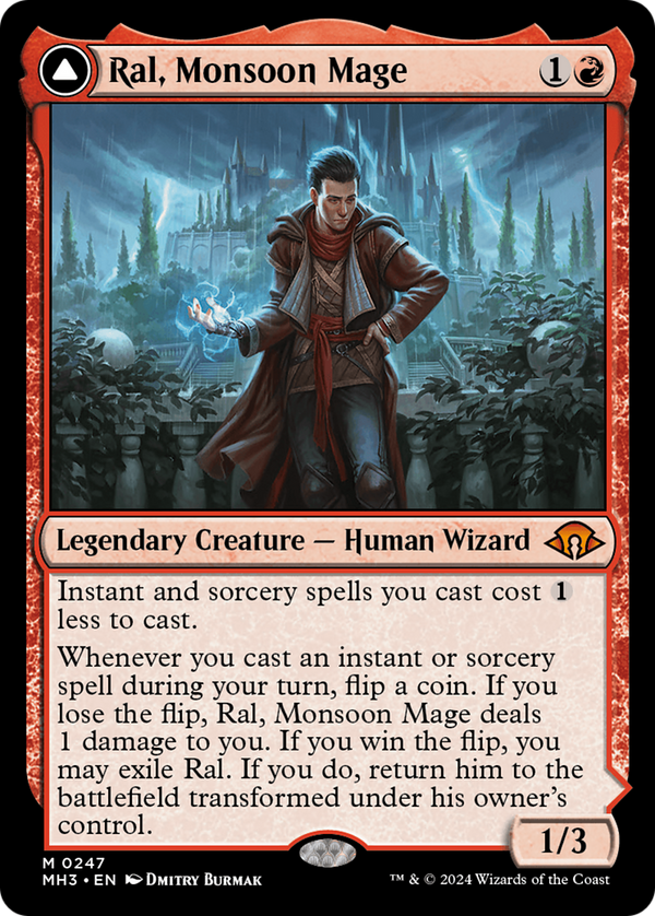 Ral, Monsoon Mage (247) [Modern Horizons 3] - Deck Out Gaming